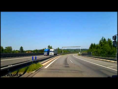 184 - Czech Rep. - Poland. R48 / S1 E75 E462 - Český Těšín - Cieszyn. Border Crossing [HD]