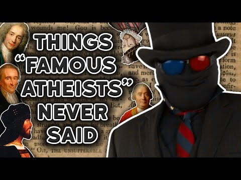 Famous Atheists' Last Words Before Dying - DEBUNKED