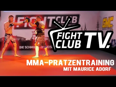 Fight Club TV #2: Pratzentraining mit Maurice Adorf