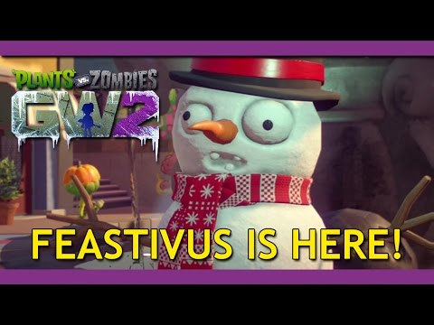 PvZ Garden Warfare 2 - Feastivus is Here! New Holiday Customizations