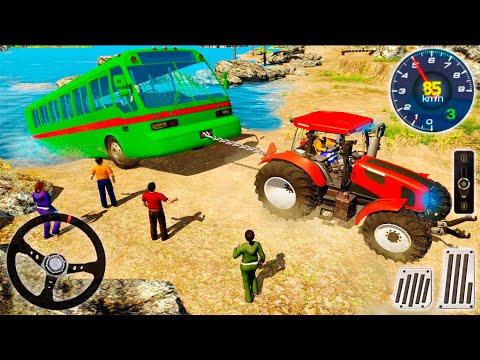 Chained Tractor Towing Simulator 3D iOS - Rescue Failed Vehicles | Android Gameplay