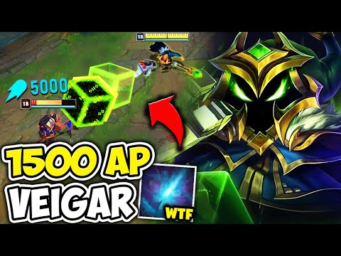 Veigar but I have 1500 AP and one shot tanks (5000 damage ults)