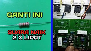 Download lagu Cara menaikkan suara 2 kali lipat power sanken 400 watt mp3