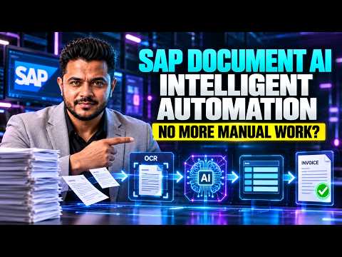 Building Invoice Extraction and Validation Workflows SAP Document AI Intelligent Automation