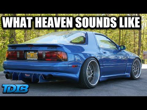 The Twin Turbo Mazda RX-7 FC is Nucking Futs (insane sound)