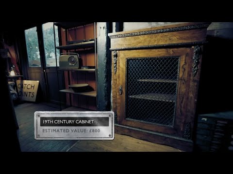 French Ormolu-Mounted Walnut Cabinet in 1890s - Salvage Hunters 1418