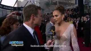 Jennifer Lopez OSCARS Interview on Access Hollywood 2012 Jennifer Lopez OSCARS Interview on Access Hollywood 2012