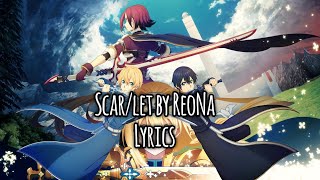 Download lagu Sword Art Online: Alicization Lycoris Opening Full lyrics romaji『ReoNa - Scar/let mp3