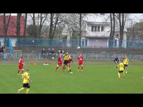V Liga Unia Nowa Sarzyna - LZS Ździary 21k. - skrót meczu 12.04.2017r.