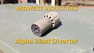 Midwest Industries - Alpha Blast Diverter Review (The Delta-Tek We Have At Home.)