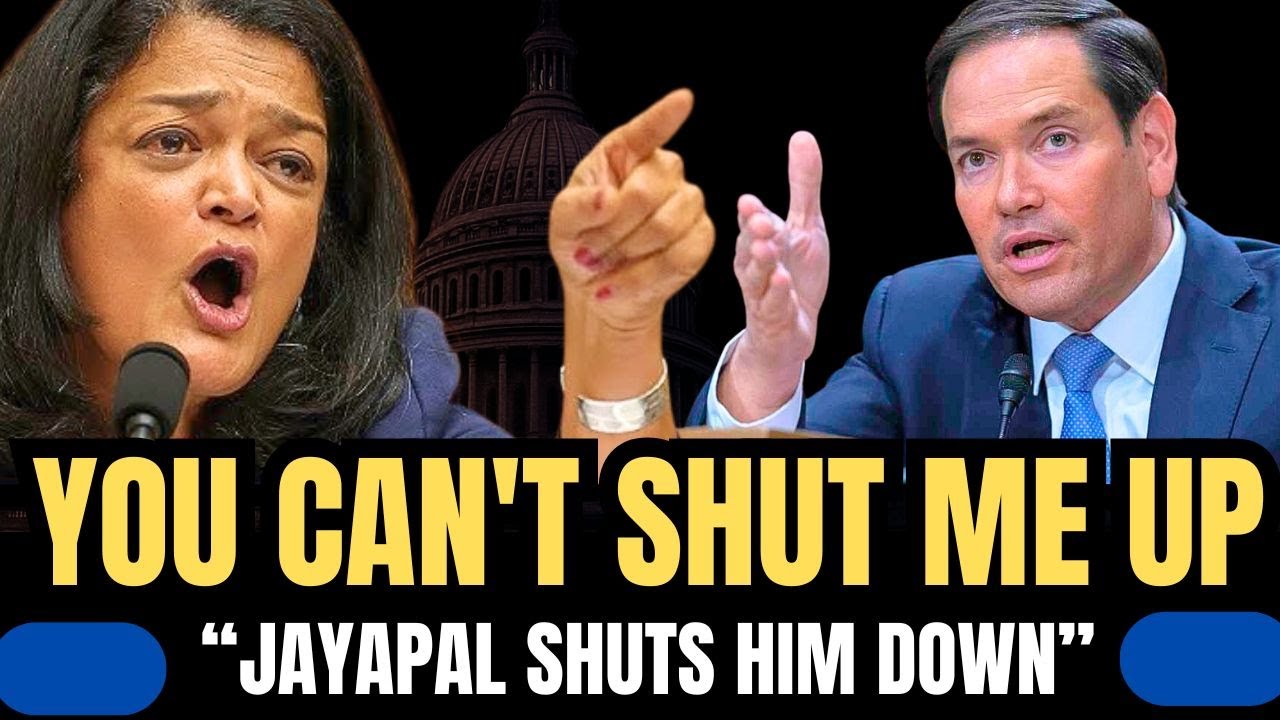 Jayapal: Rubio Weaponized Visa Authority; Student Whisked Away by Masked Agents