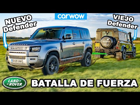 Nuevo vs Antiguo Land Rover Defender – BATALLA DE FUERZA