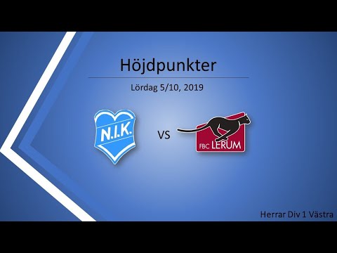 Nilsby IK - FBC Lerum (Höjdpunkter)