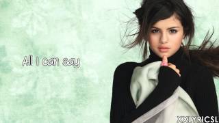 Selena Gomez &amp; The Scene - Round and Round (Lyrics)