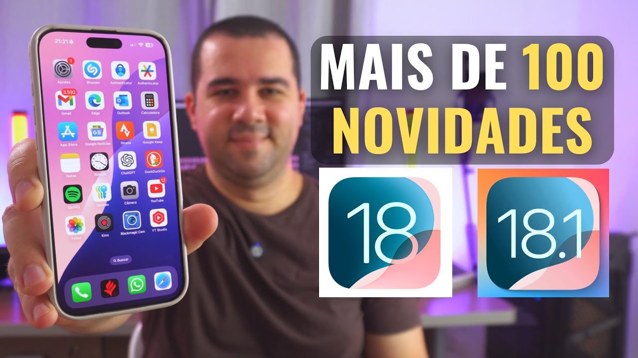 100 novos recursos do iOS 18 e iOS 18.1 para iPhone