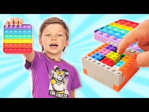 Как сделать Поп Ит антистресс из Лего своими руками #Shorts