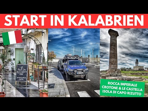 #488 - KALABRIEN - Start mit Hindernissen - Rocca Imperiale - Crotone - Le Castella - UND MEHR