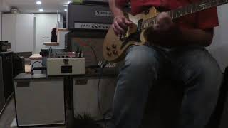 Video thumbnail for Monty Korina Rockmaster 2 with TEX Mini Bernie and EF86  with Fulltone TTE by Gearlovin