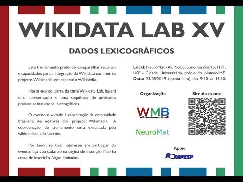 Wikidata Lab XV