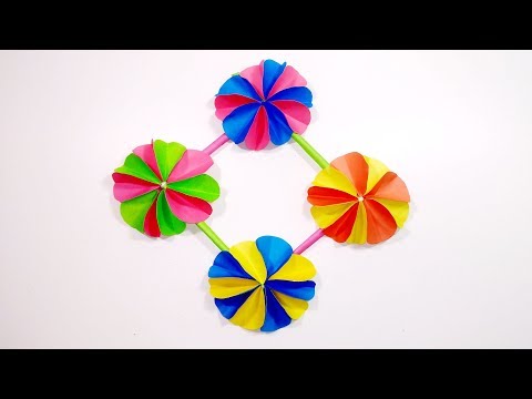 Wall Hanging with Color Paper |Wall Hanging Craft Ideas |Wall Hangers |Jarine's Crafty Creation Video