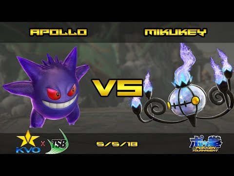 KSB 2018 Pokken DX - Apollo (Gengar) vs Mikukey (Chandelure)
