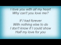 Lavern Baker - I Can't Love You Enough Lyrics