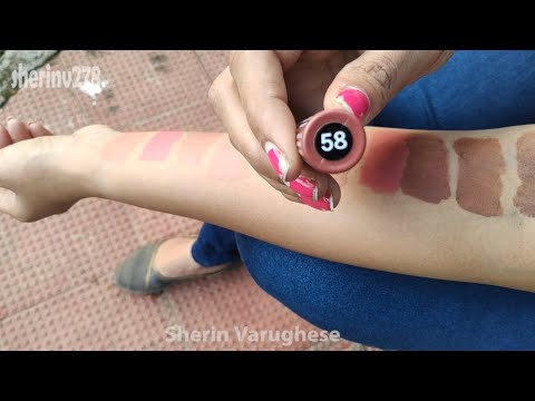 Miss Claire Soft Matte Lip cream  58 swatch Miss Claire Nude & Brown | Affordable | Sherin Varughese