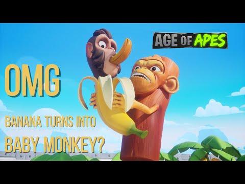 Age of Apes Ads Review：Banana Turns Into Baby Monkey？🍌🐒