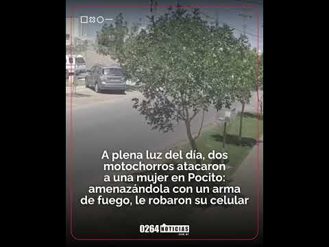 🏍️ Motochorros asaltaron a una mujer en Pocito