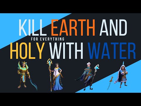 KILL HOLY WITH WATER?? WATER DIDO MERLIN BUILD | Infinity Kingdom
