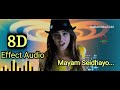 Mayam Seidhayo 8D Effect Audio songs |Velayutham |Thalapathy Vijay |Use in headphone 🎧
