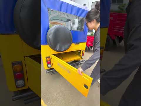 bubushine electric tricycle, easy to operate for riders of all ages and experience levels.