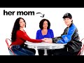 Blind Dating Girls With Their Moms