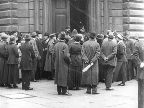 Roger Casement trial at Bow Street Magistrate's Court, May 1916