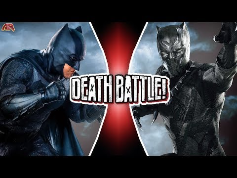 Batman vs Black Panther Screwattack Death Battle Prediction Video
