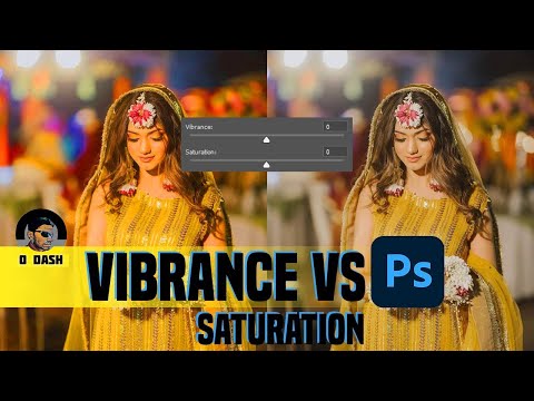 Saturation vs vibrance - What's the difference?
