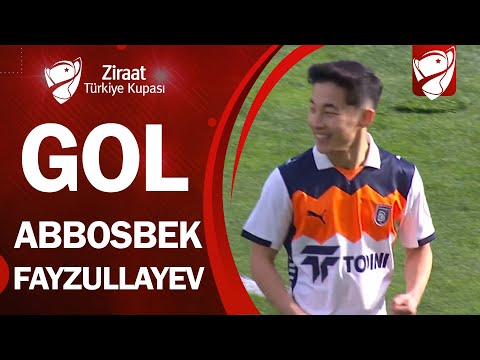 GOL | Abbosbek Fayzullayev | Fatih Karagümrük 0-1 Başakşehir | Ziraat Türkiye Kupası A Grubu