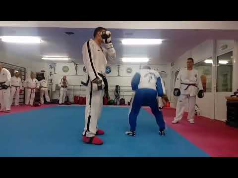Nice kick from Master Vasilis Alexandris