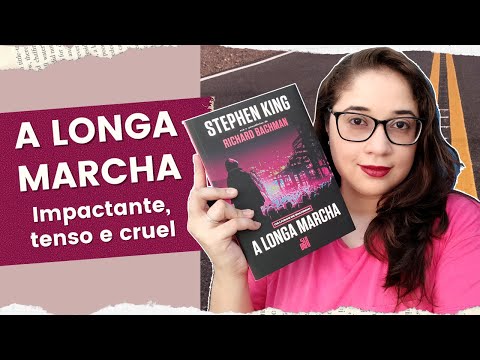 A LONGA MARCHA, de Stephen King, é IMPACTANTE, TENSO e CRUEL  + SORTEIO | Biblioteca da Rô