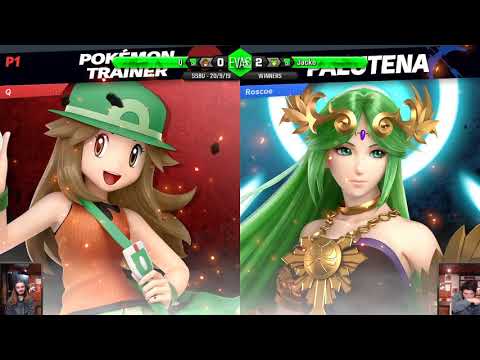 EVAC 20/9/19 - SSBU - Q (Pokemon Tranier) vs Jacko (Palutena) - Losers Semis