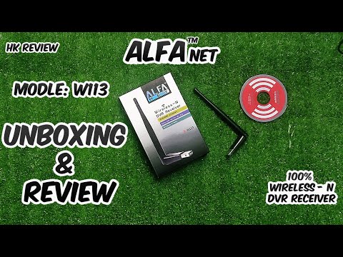 ALPHA W-115 WIFI Dongle For PC With CD Driver!! Full review unboxing!! HK review!!
