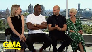 'Hobbs and Shaw' stars talk high-octane film l GMA video