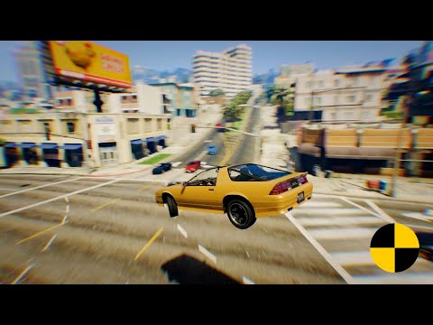 GTA 5 Real Car Crash Test V.I 54