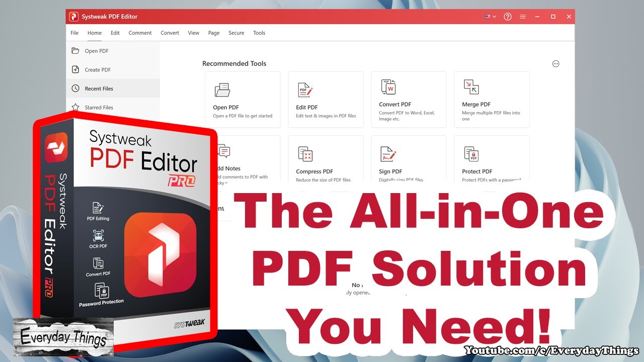 Systweak PDF Editor Review: The All-in-One PDF Solution You Need!
