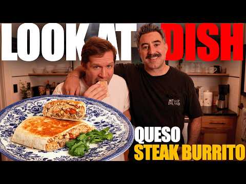 The Perfect Steak Burrito with Queso