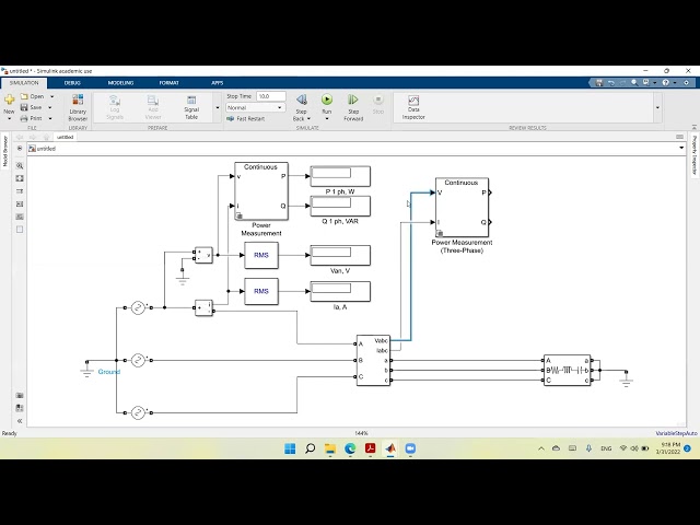 Building a Three-Phase RLC Electric Circuit Model in MATLAB Simulink ...