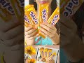 ASMR Orange Flavour Cream Wafer Creamy Crunch Asmr Wafer Creamwafer