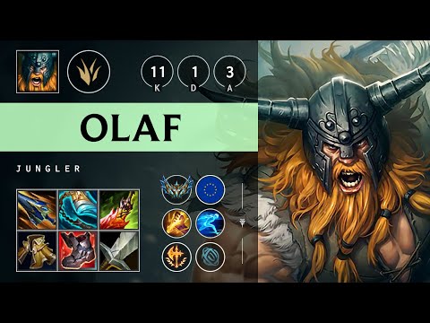 Olaf Jungle vs Viego - EUW Challenger Patch 25.13