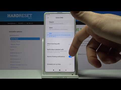 How to Activate Do Not Disturb Mode in XIAOMI Mi Mix 2S – Change Audio Mode