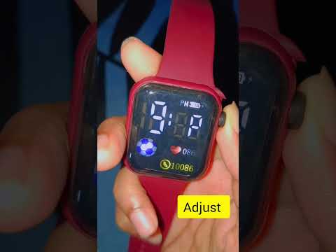 How to set/change time on Digital Watch ⌚ #shorts #trending #short #viralvideo